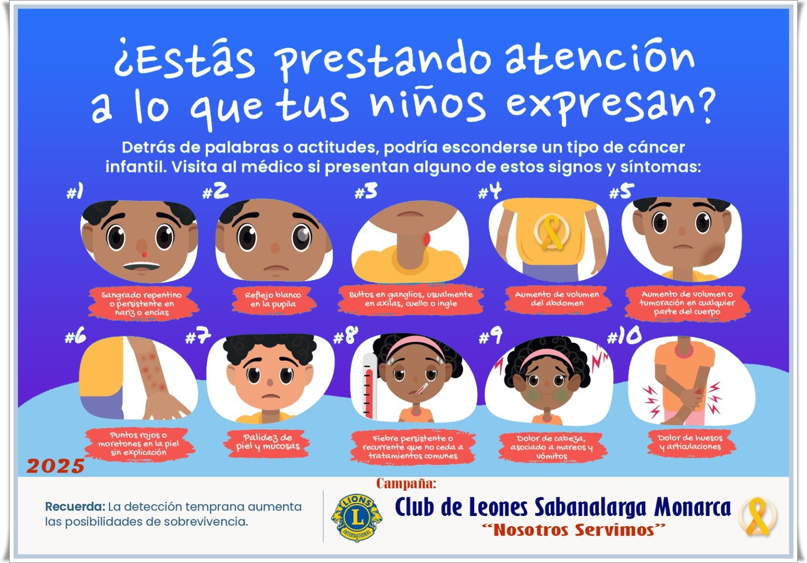 Pevencion cancel infantil